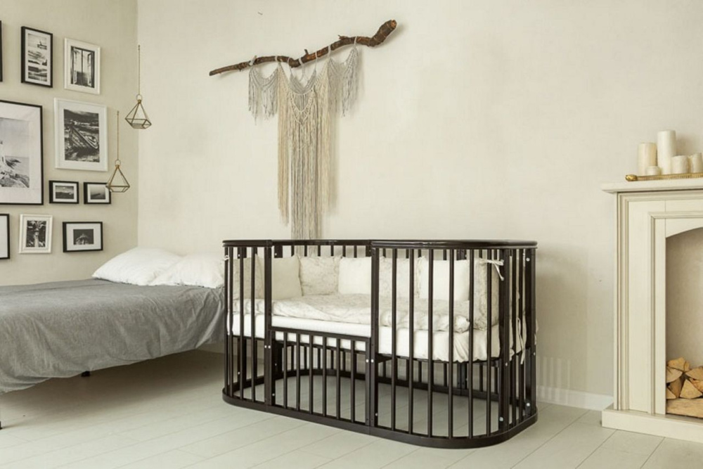 Кроватка "Эмили" 12 в 1 венге INCANTO