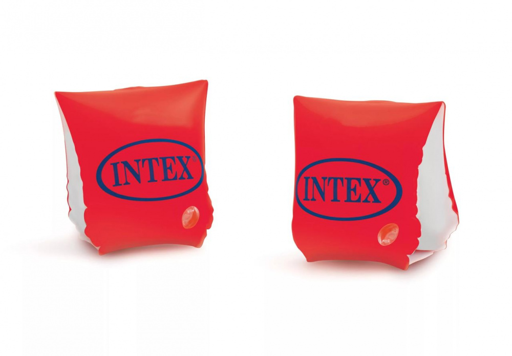 Нарукавники 23х15 см красные INTEX 58642*