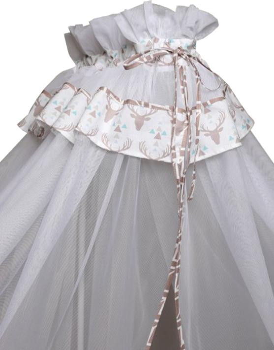 Балдахин "Скандинавия" цв.кофейный 057/4