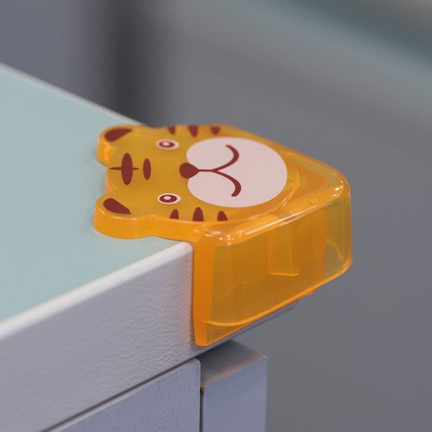 Накладки на углы Тигры 4шт Мир Детства