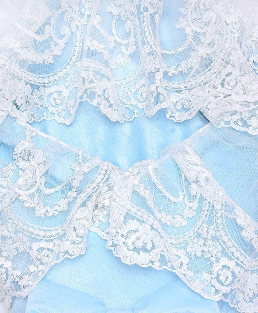 Комплект на выписку Элегия голубой