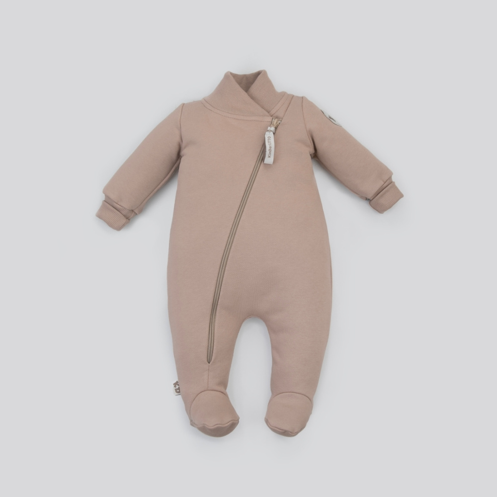 Комбинезон-поддева KiDi Topolino Лайт-1  футер бежевый