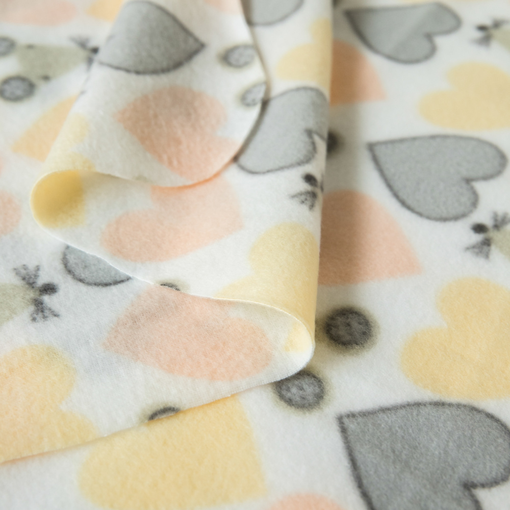 Плед флисовый, 100х140, "Мышки" 