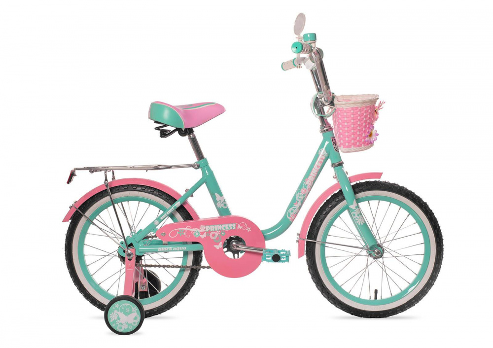 Велосипед детский  Black Aqua Princess 14"