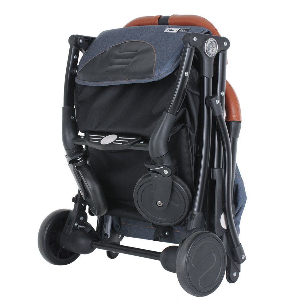 Коляска детская прогулочная VOYAGE BLUE PITUSO джинсовый