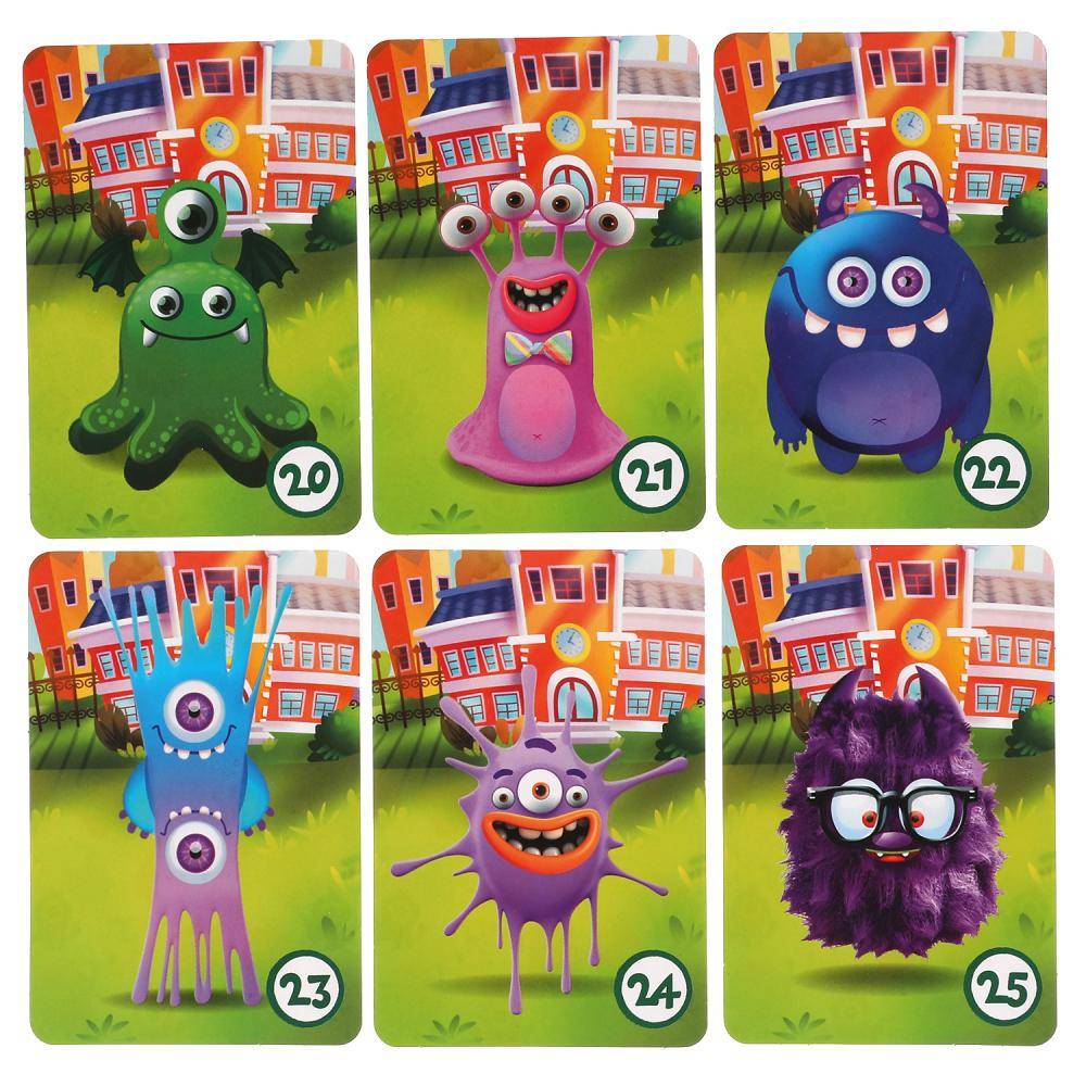 Игра настольная "МЕМО. Монстрики" PLAYLAND