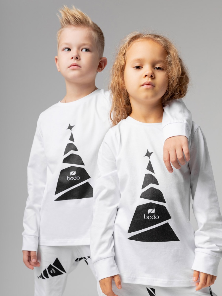 Лонгслив Bodo белый