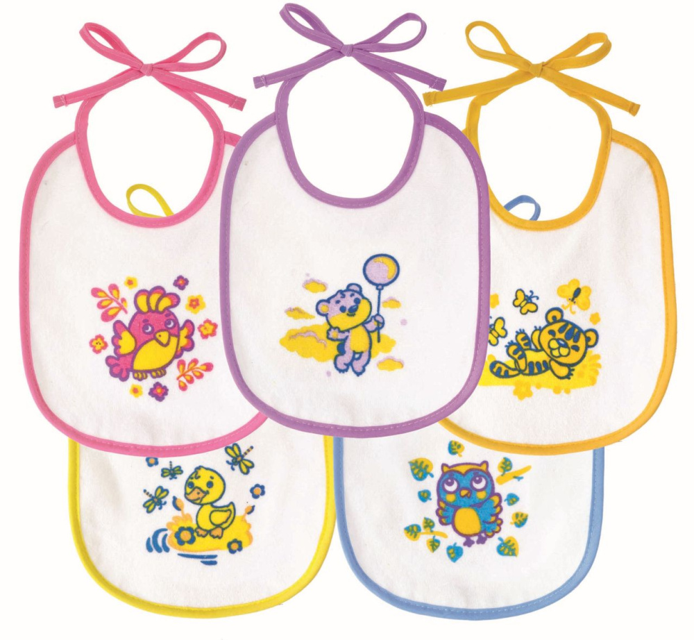 Слюнявчик Мои любимые животные с 3 х мес.