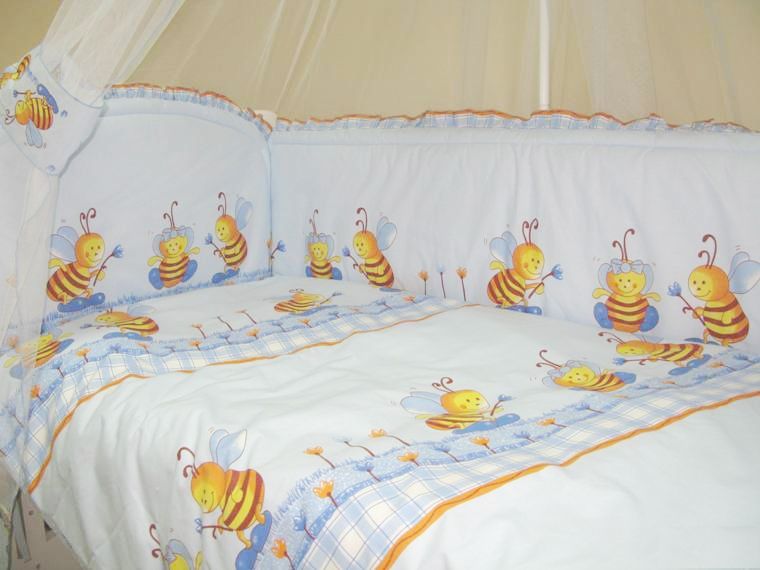 Комплект постельного белья Веселые пчелы Мама Шила
