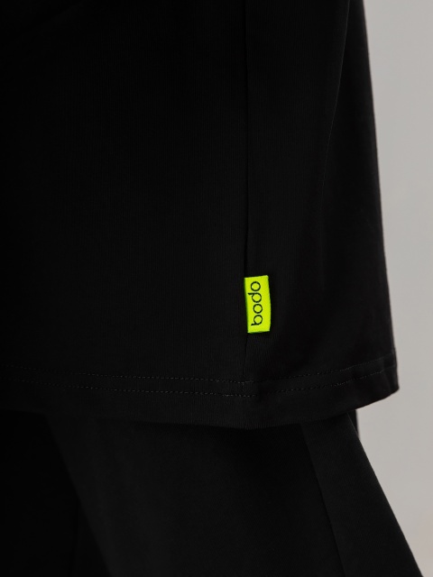 Лонгслив Bodo черный