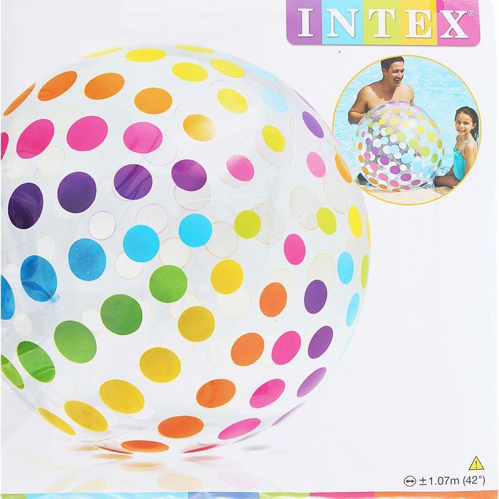 Мяч "Джамбо" 107 см INTEX 59065 *