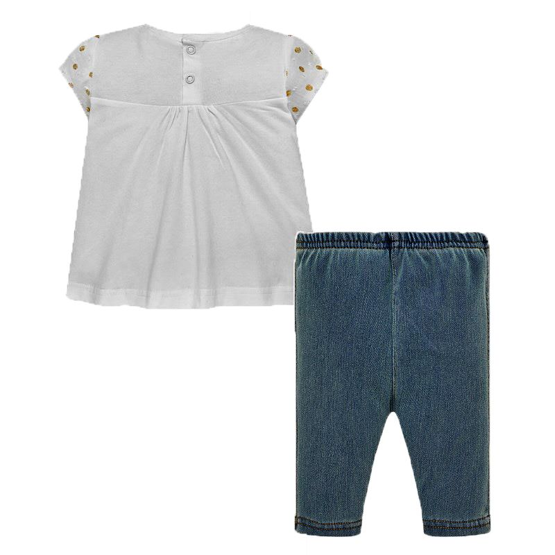 Комплект блузка+брюки для девочки Mayoral