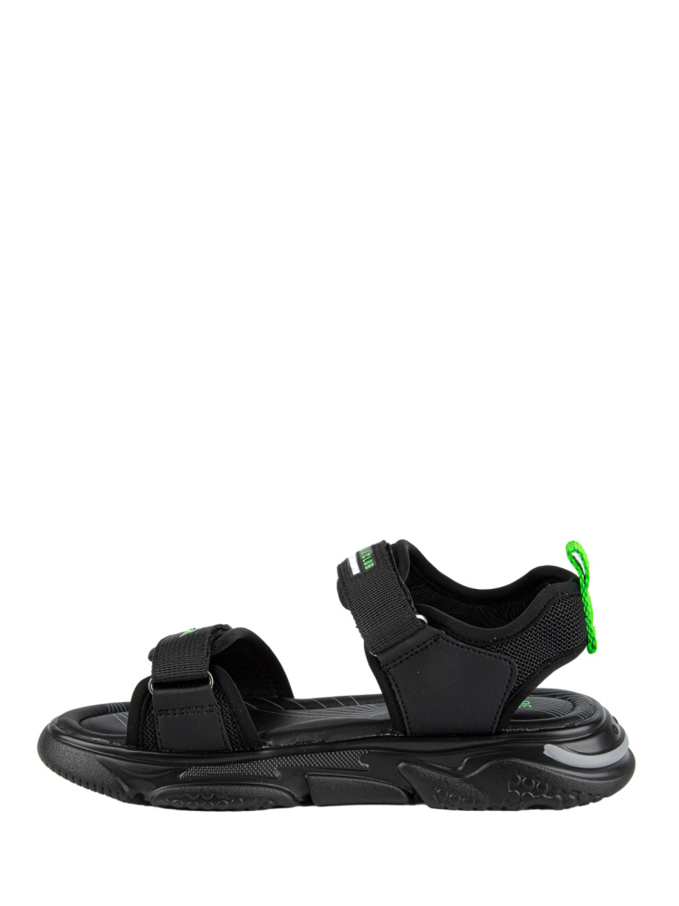 Сандалии для мальчика Kapika черный/серый