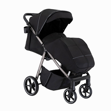 Коляска прогулочная PITUSO EMMA Black/Черный/PU