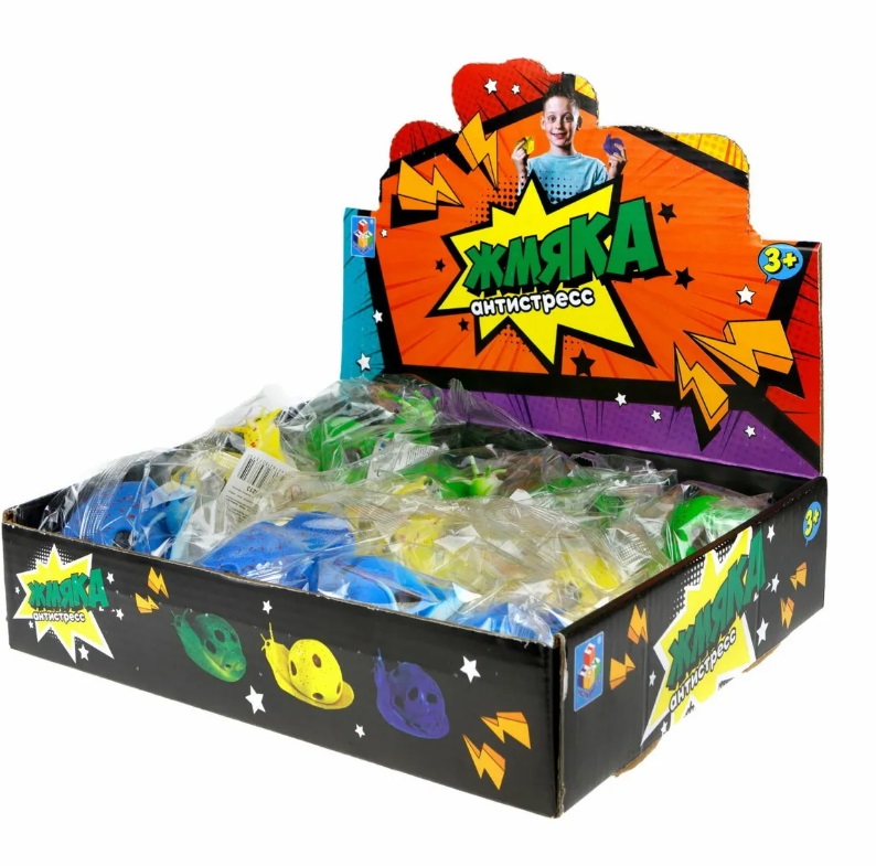 Жмяка Улитка 1toy