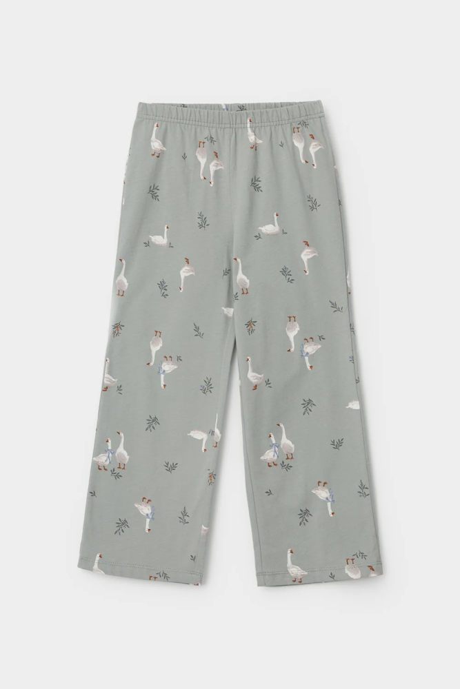 Пижама Crockid бежевый гуси