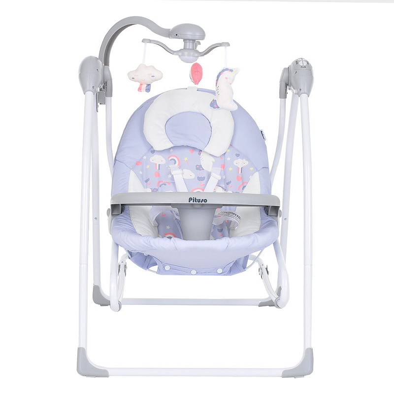 Электрокачели 2 в1 Bolero Light purple/Сиреневый PITUSO*