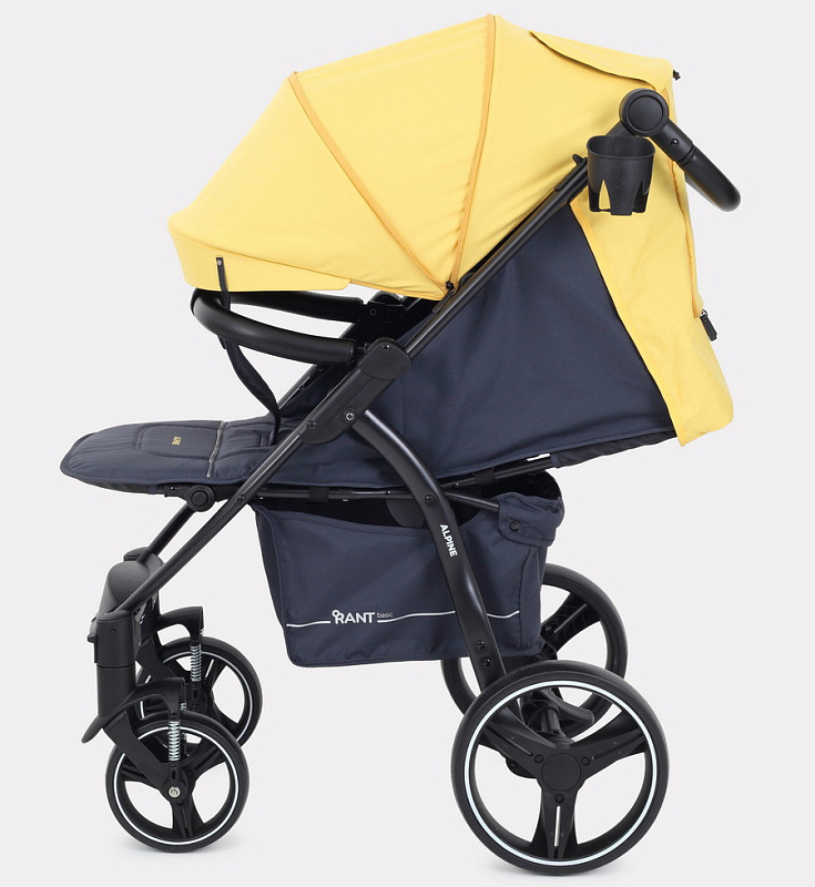 Коляска прогулочная RANT basic ALPINE (Yellow) Желтый