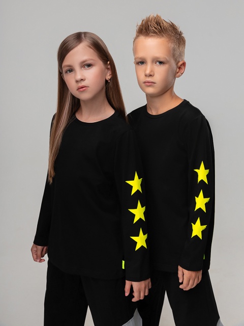 Лонгслив Bodo черный