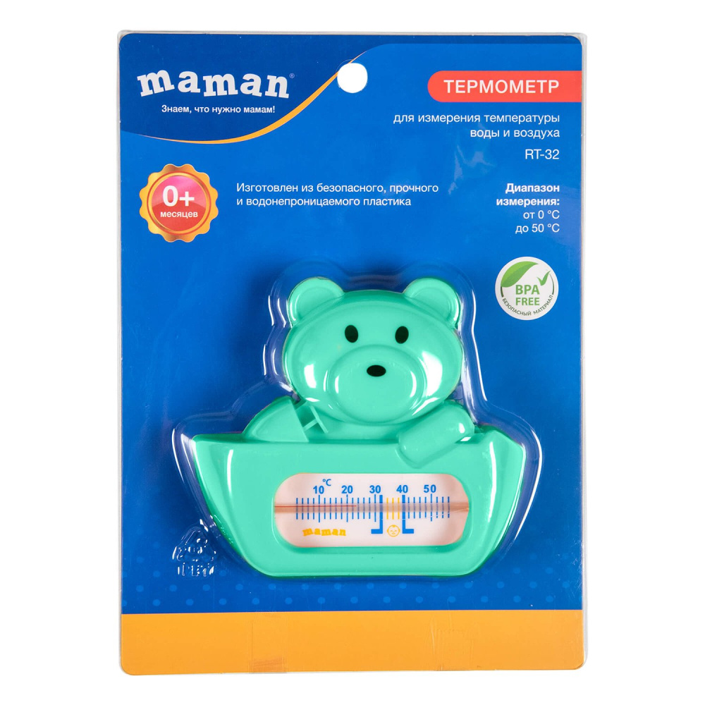 Термометр для воды Maman