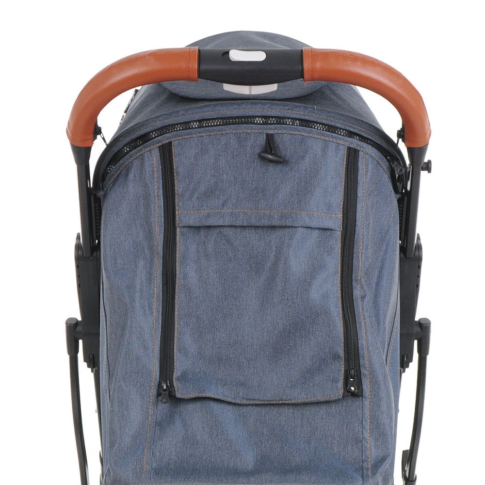 Коляска детская прогулочная VOYAGE BLUE PITUSO джинсовый