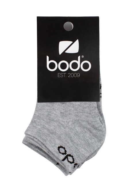 Носки Bodo серый меланж 3 пары