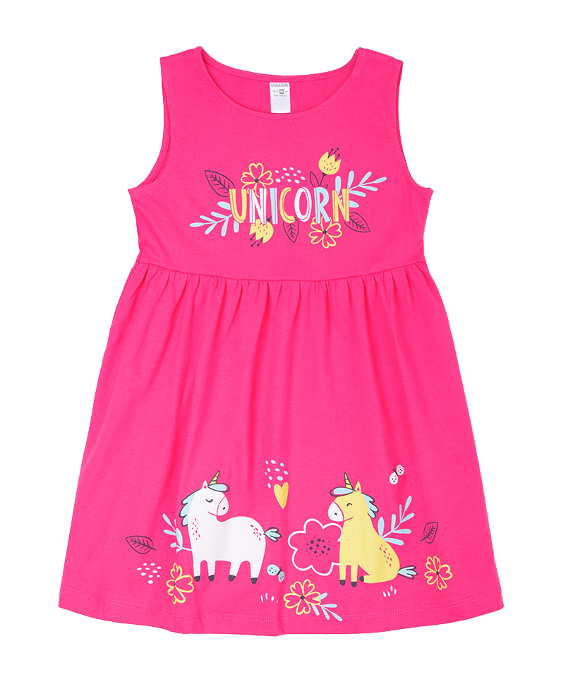 Платье для девочки Crockid темно-розовый к1268