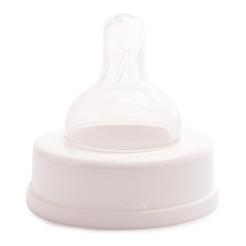 Бутылочка пластиковая 240 мл, 3 м+, с широким горлышком антиколиковая
