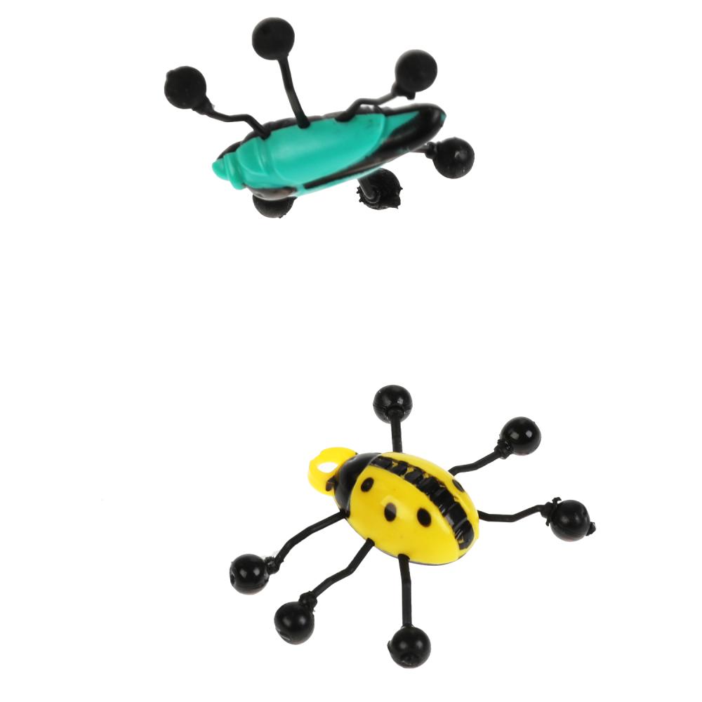 Игрушка лизун-липучка насекомые 2шт на блистере ИГРАЕМ ВМЕСТЕ в кор.2*72шт
