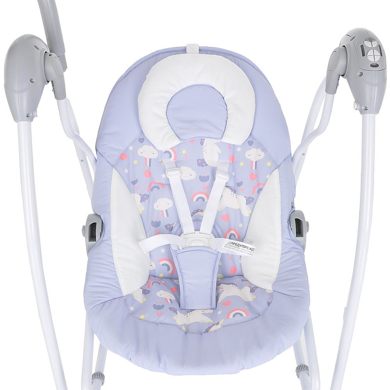 Электрокачели 2 в1 Bolero Light purple/Сиреневый PITUSO*