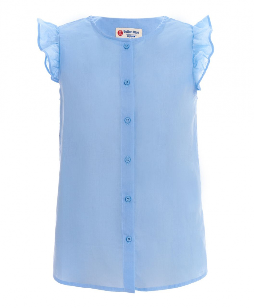 Блузка для девочек Button Blue