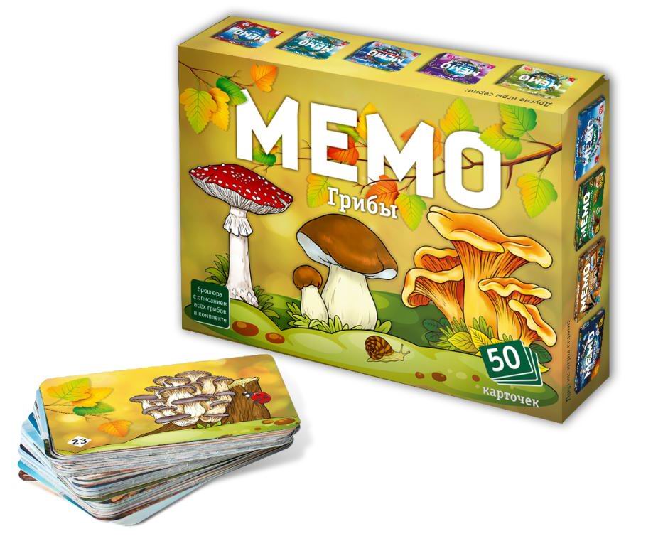 Игра Мемо Грибы 8615 /48/
