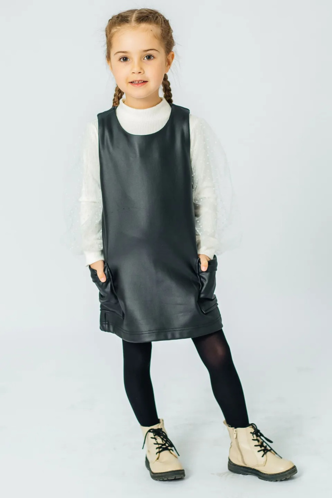 Сарафан для девочки COLABEAR черный