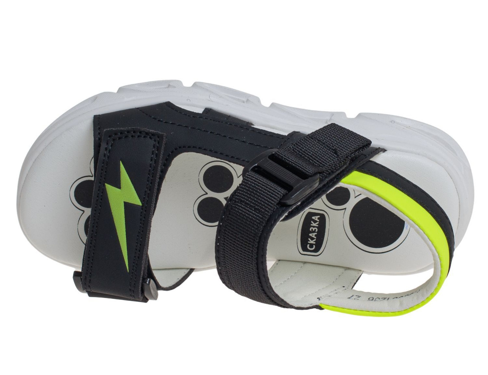 Сандалии для мальчика Сказка черный