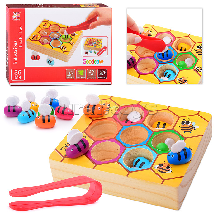 Игра развивающая D1159 "Пчелиные соты"