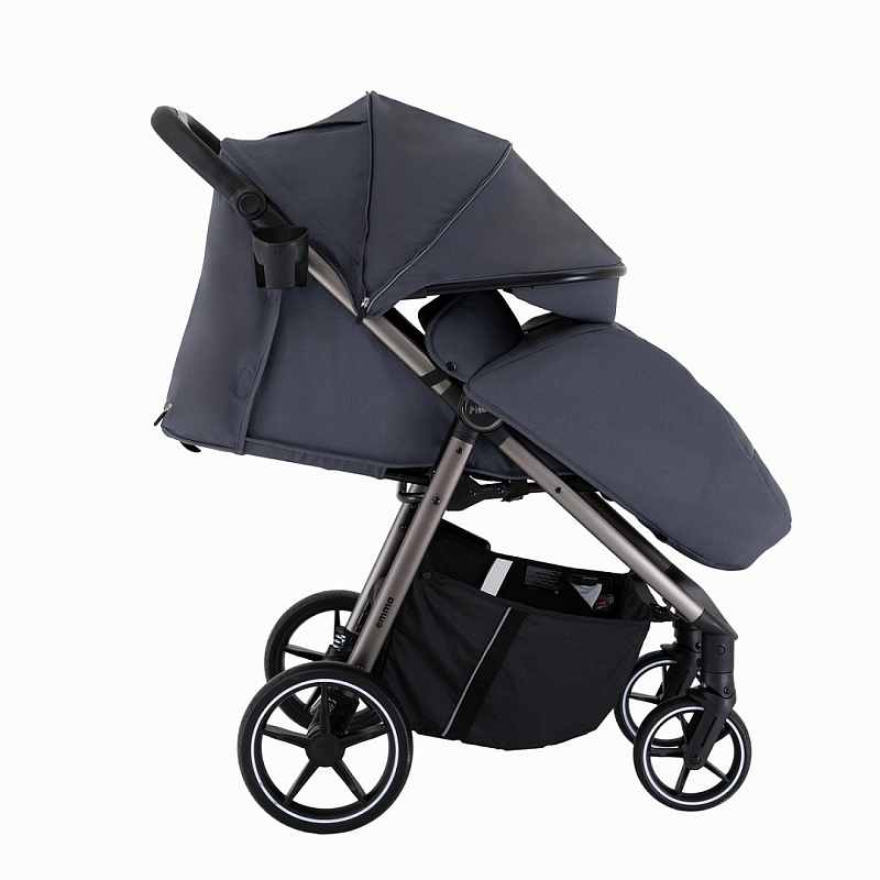 Коляска прогулочная PITUSO EMMA Graphite/Графит/PU