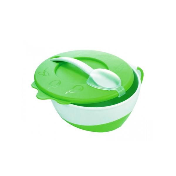 Мисочка с ложечкой Canpol