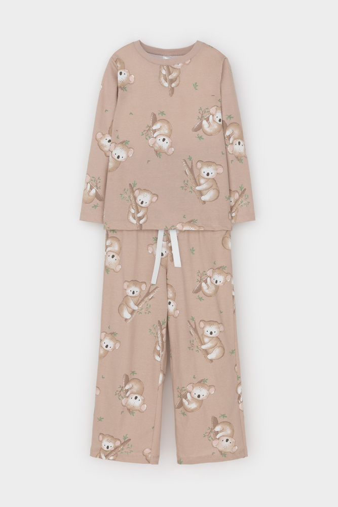 Пижама Crockid какао коалы
