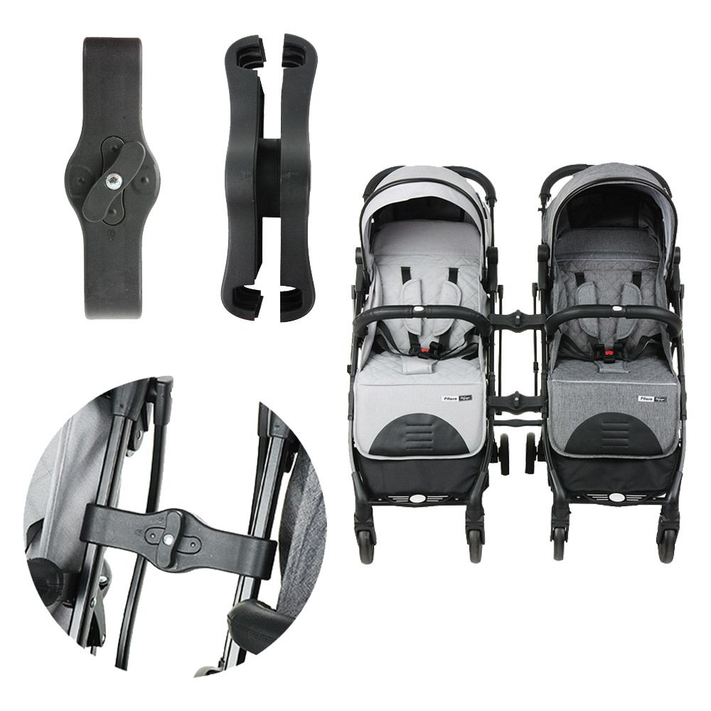 Коляска детская прогулочная  VOYAGE DARK  GREY PITUSO темно-серый