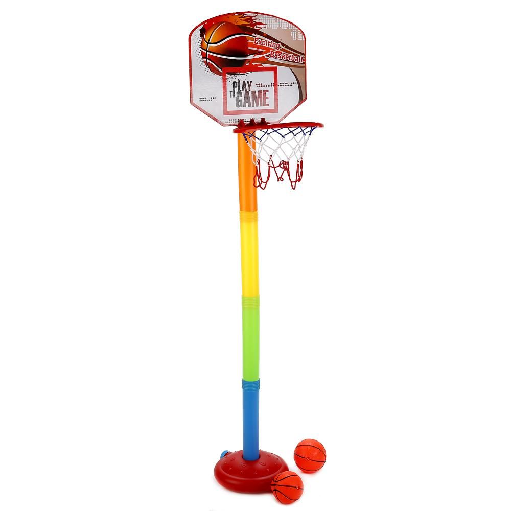 Набор для игры в баскетбол напольный щит мяч насос B1619389