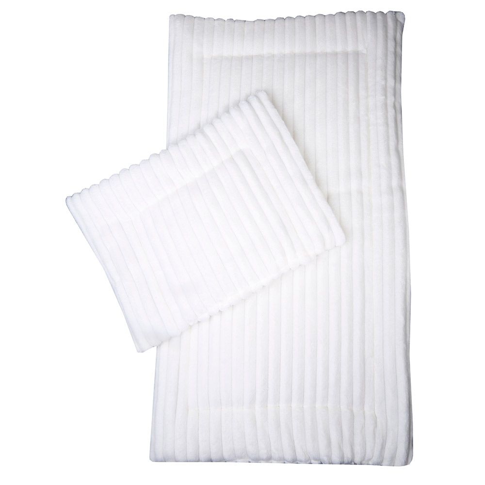 Комплект в коляску матрасик BAMBOLA Молочный