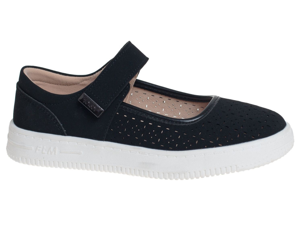 Туфли для девочки Сказка черный