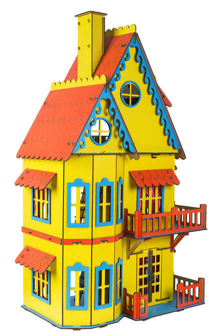 Конструктор деревянный Кукольный домик