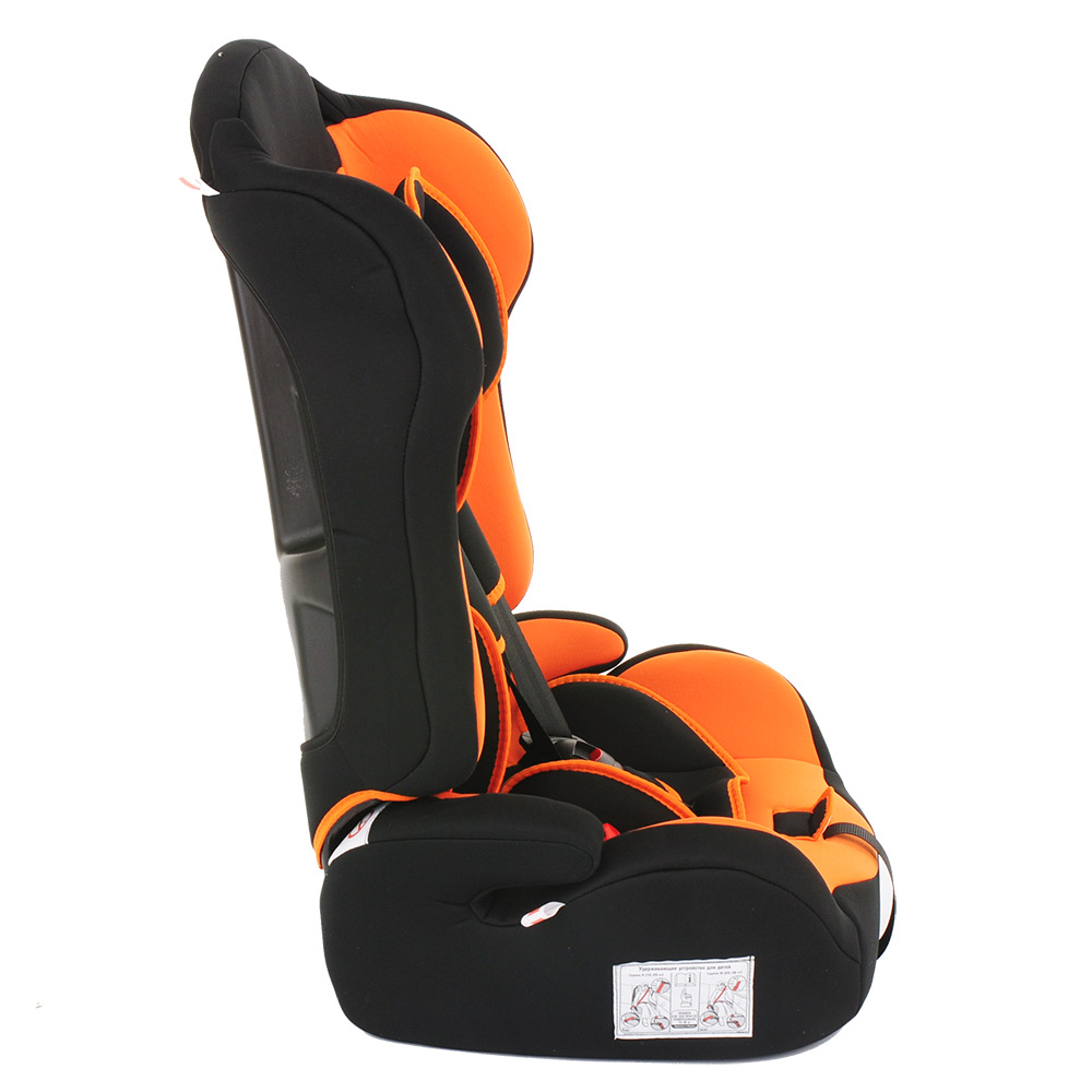 Автокресло для детей 9-36 кг PRIMO BAMBOLA Черный/Оранжевый*