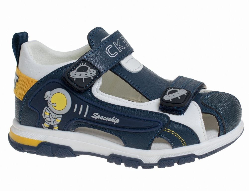 Сандалии для мальчика Сказка темно-синий