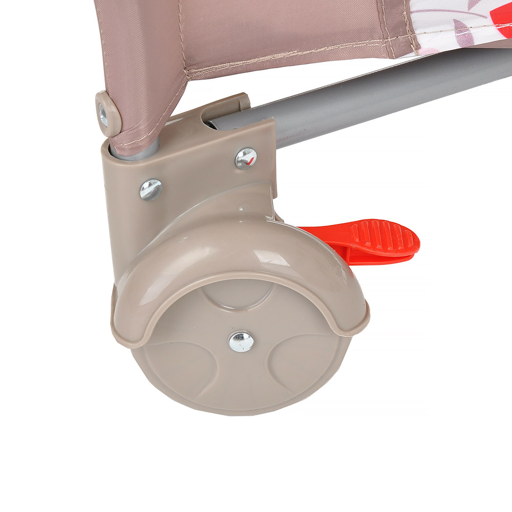 Манеж-кровать PITUSO Granada Friendship/Дружба,2-уровн-й,лаз на молнии,пласт кольца 4шт,2 колеса