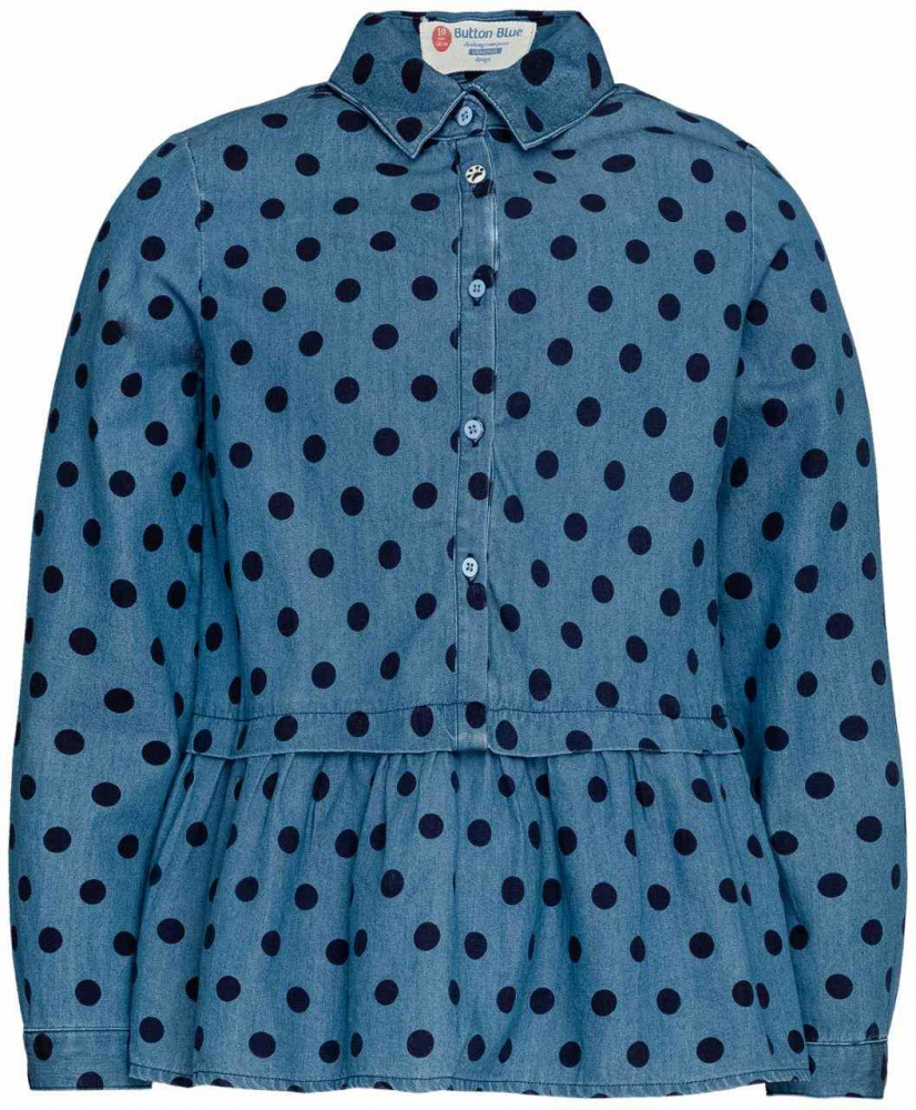 Блузка для девочки Button Blue