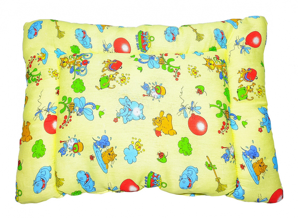 Подушка для новорожденных Улыбасики 40х60