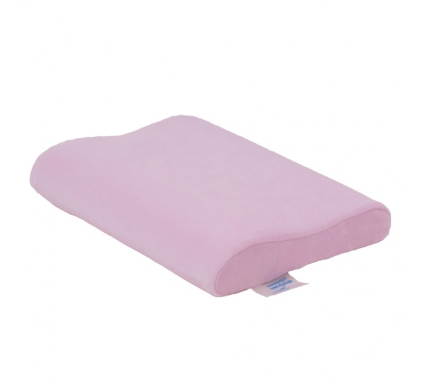 Подушка ортопедическая для детей от 1 года Эрго Слип розовый Фабрика облаков