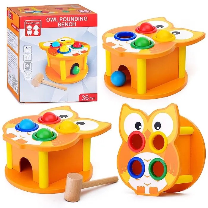 Стучалка D1560 Сова